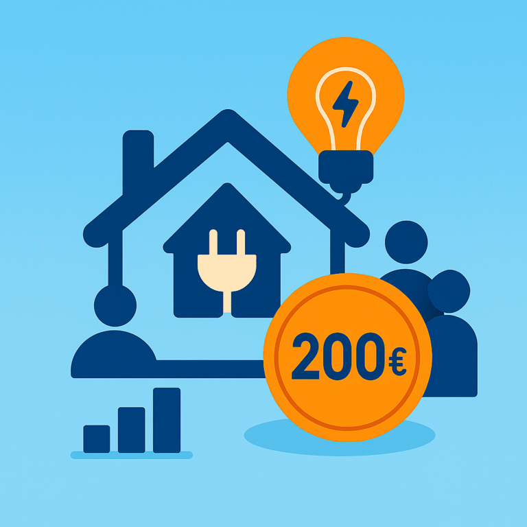 Illustrazione articolo bonus elettrico di CAF Public