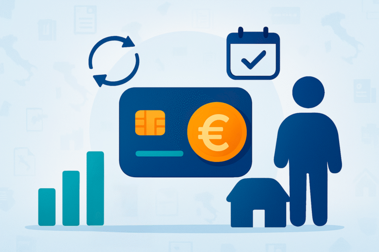 Illustrazione articolo carta dedicata a te di CAF Public