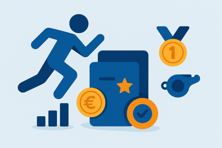 Illustrazione articolo voucher sport di CAF Public